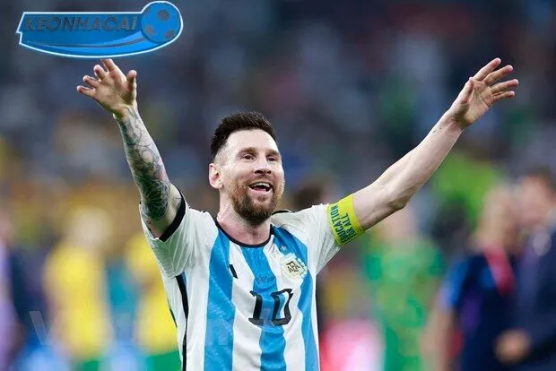 Messi trong khoảnh khắc hoàn tất giấc mơ World Cup, khẳng định vị thế huyền thoại.
