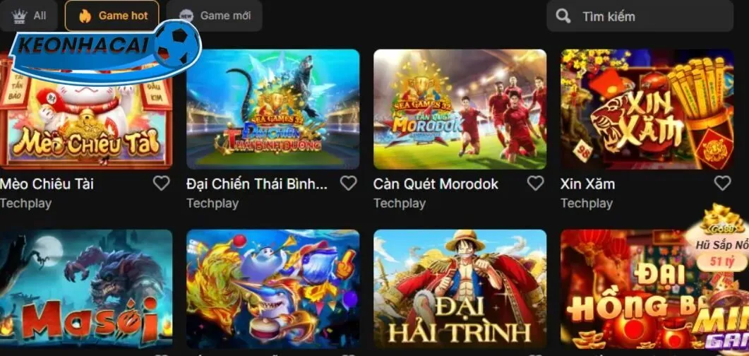 Đa dạng sản phẩm tại dom88