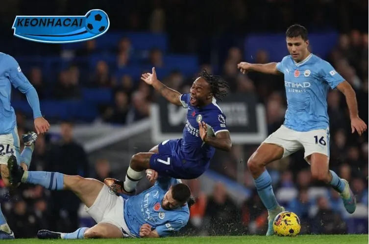  Chelsea thể hiện sức mạnh tấn công trong các trận đấu Ngoại hạng Anh.