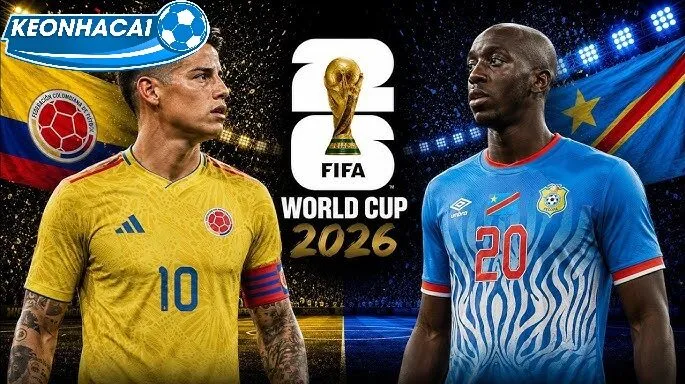 So Sánh Tương Quan Lực Lượng Colombia vs DR Congo