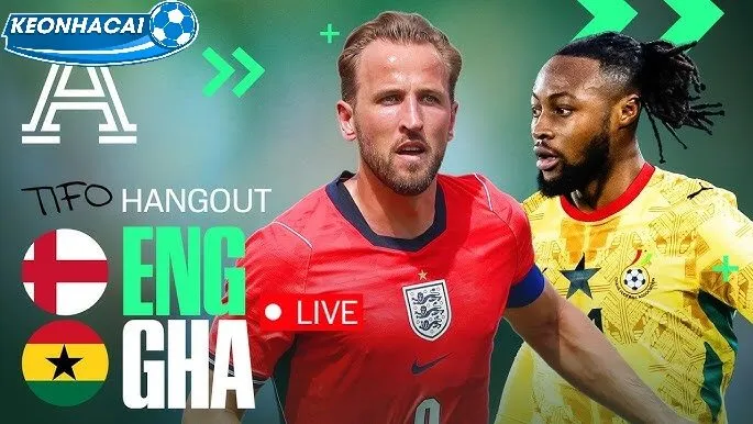 So Sánh Tương Quan Lực Lượng England vs Ghana
